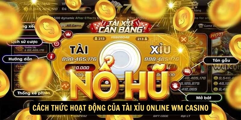 Cách thức hoạt động của tài xỉu online WM Casino