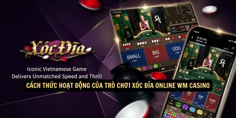 Cách thức hoạt động của trò chơi Xóc Đĩa Online WM Casino