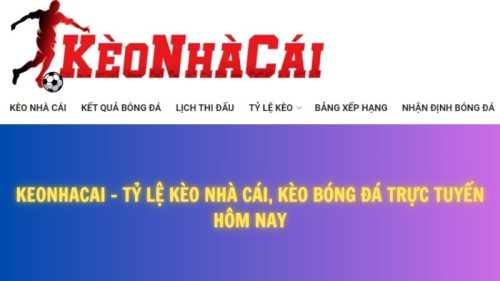 Keonhacai Ty le keo nha cai keo bong da truc tuyen hom nay